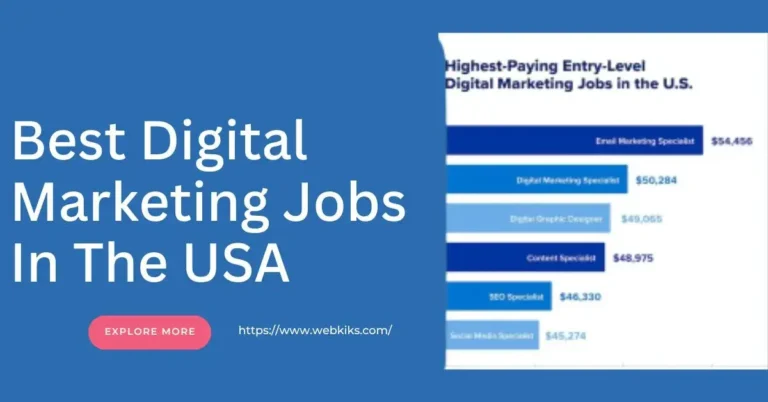 Best Digital Marketing Jobs In The USA