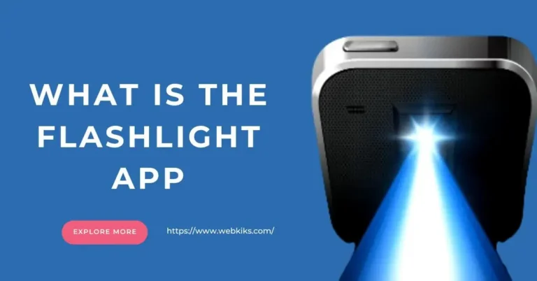 What is the flashlight app?